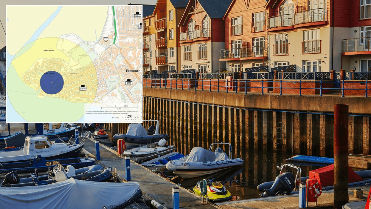 Homes evacuated after bomb sparks 'major incident' in quaint seaside town