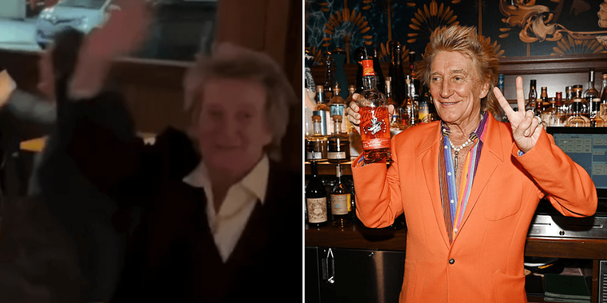Sir Rod Stewart, 81, delights fans with surprise gesture as he performs with guests in Falkirk pub Sir Rod Stewart, 81, delights fans with surprise gesture as he performs with guests in Falkirk pub