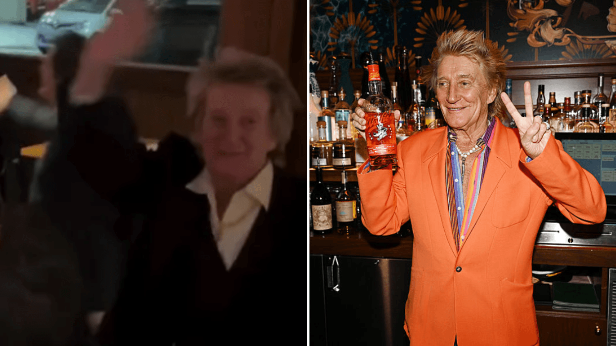 Sir Rod Stewart, 81, delights fans with surprise gesture as he performs with guests in Falkirk pub