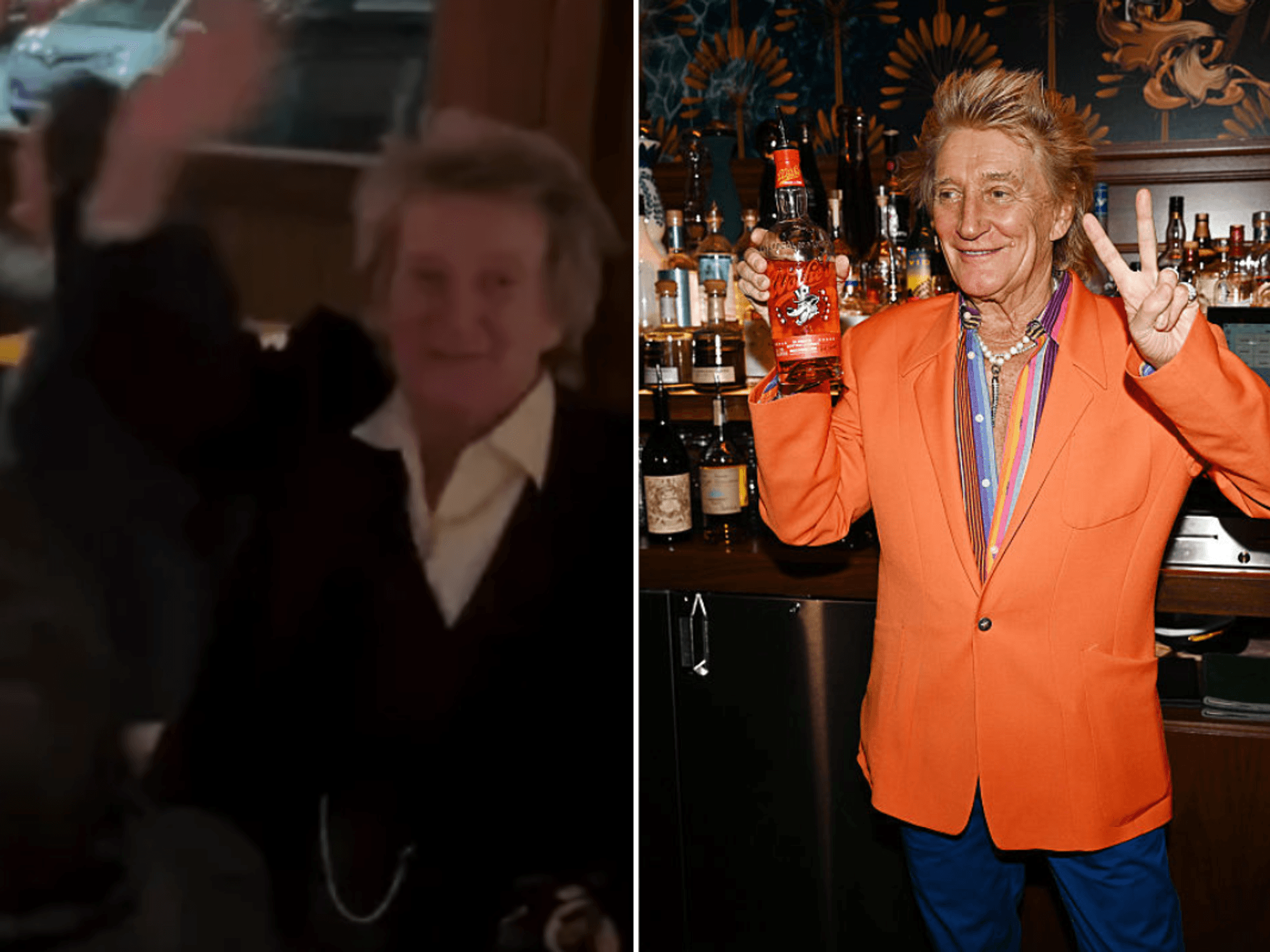 Sir Rod Stewart, 81, delights fans with surprise gesture as he performs with guests in Falkirk pub