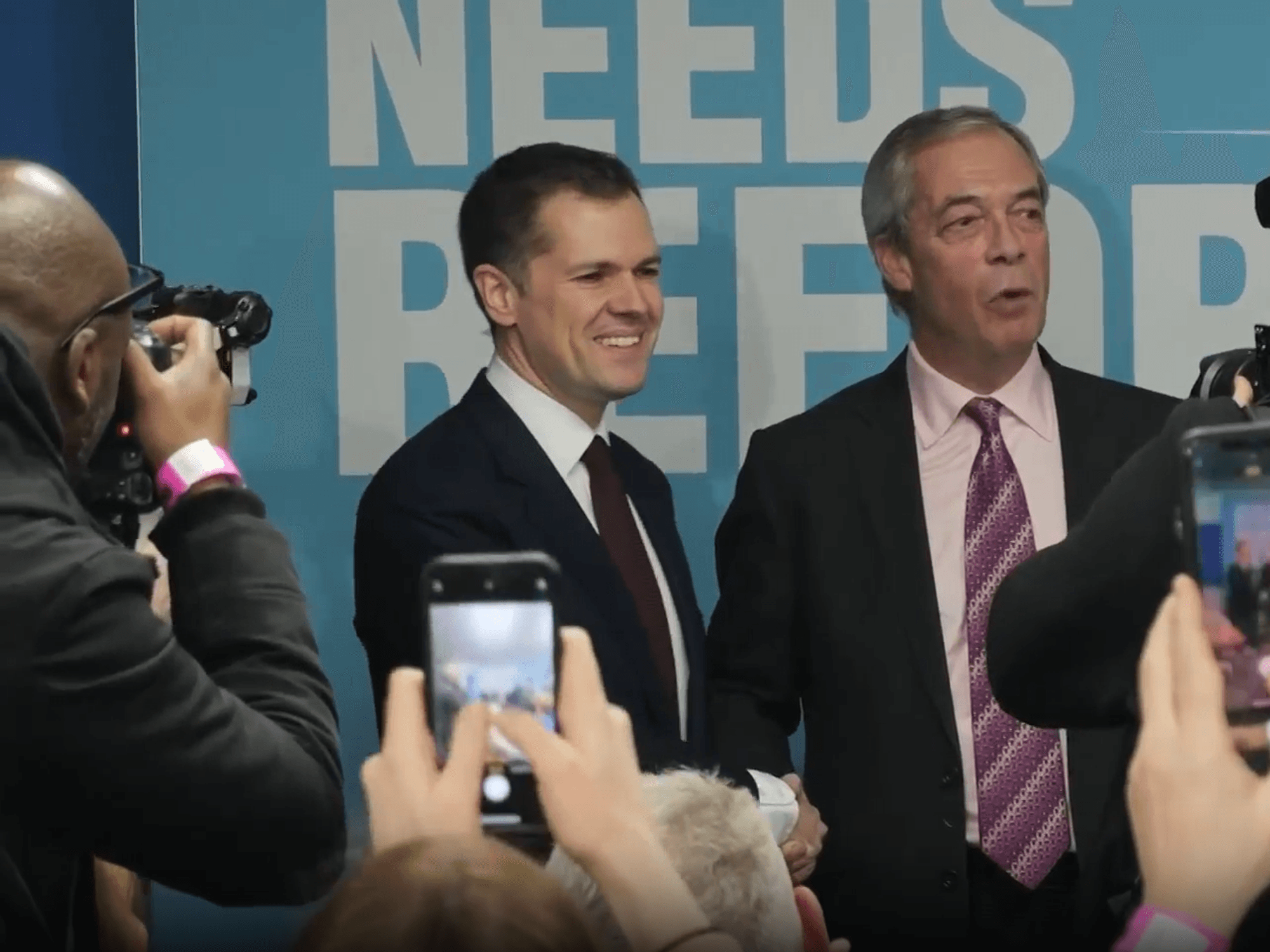 Politics LIVE: Robert Jenrick officially joins Reform as Nigel Farage unveils defection deadline