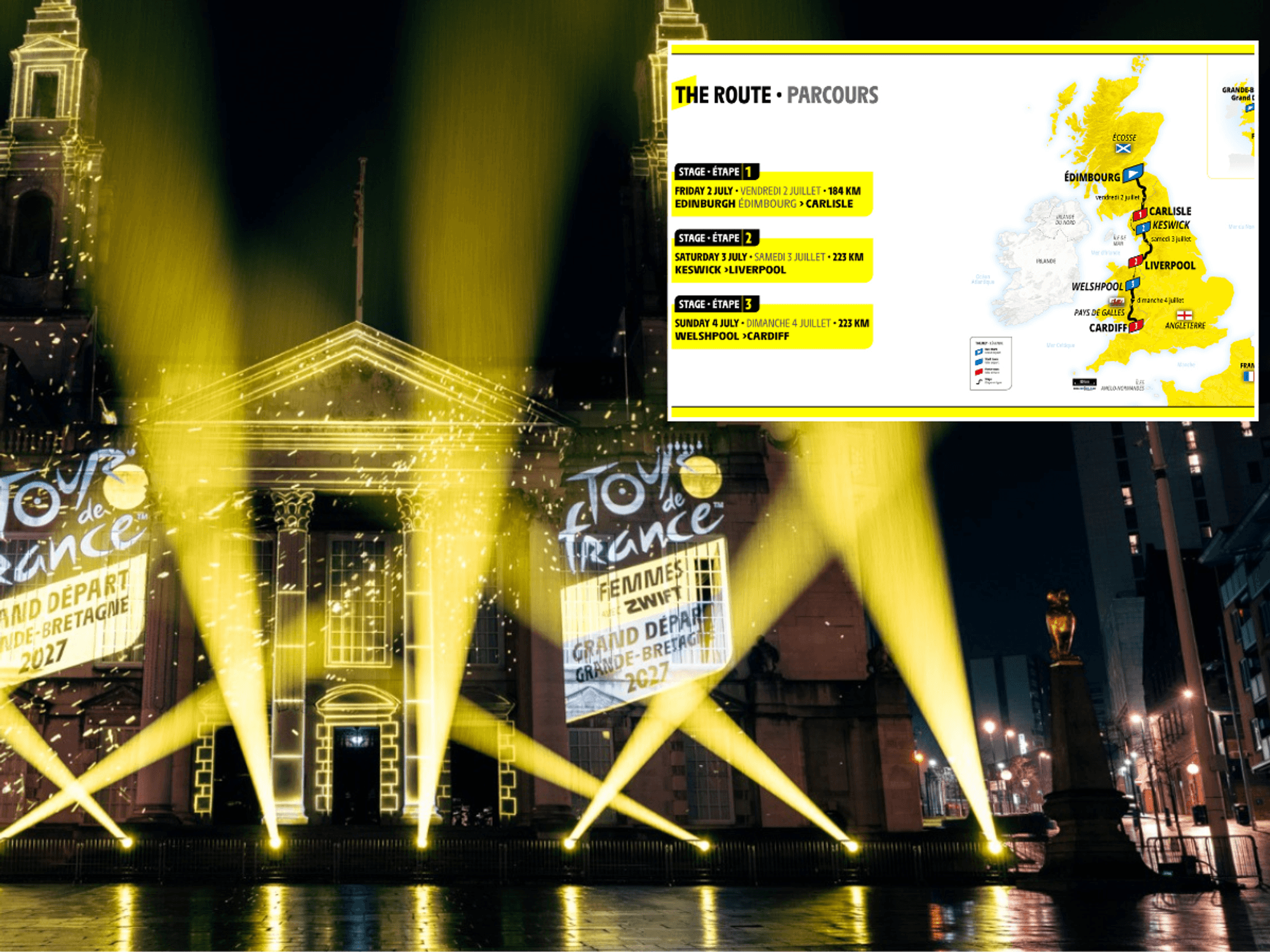 Britain to host both men's and women's Tour de France for first time in history