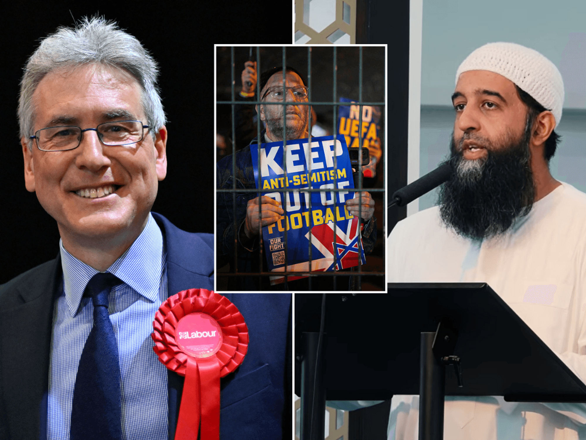 Police boss in Maccabi Tel Aviv fan ban row accused of ‘offering blank cheque’ to mosque with his...