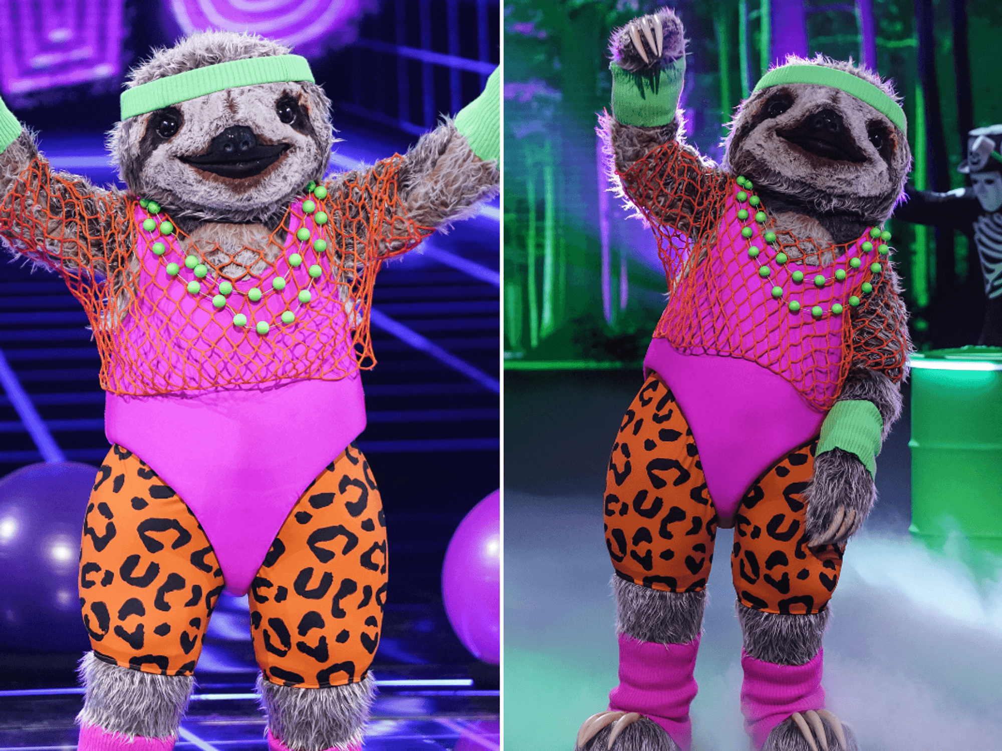 ITV The Masked Singer Sloth 'exposed' as British TV adventurer as fans solve cryptic 'rowing mach...