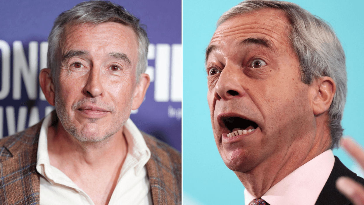 Steve Coogan blasts 'anti-human rights' Reform UK as he unleashes blistering attack on Nigel Farage