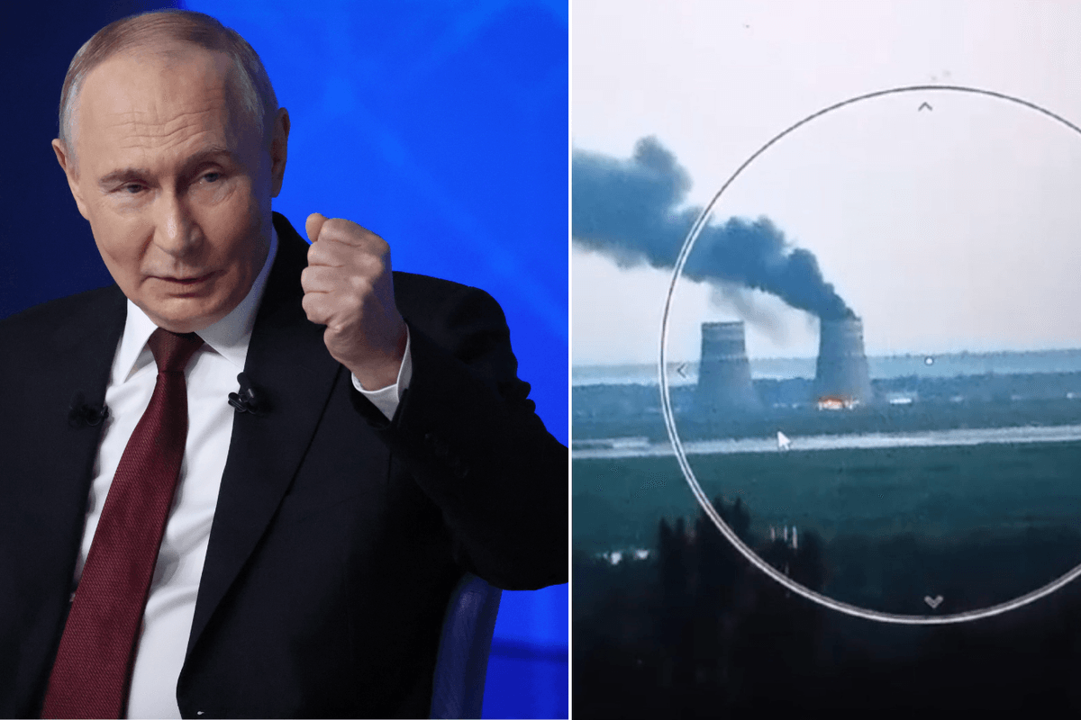 Vladimir Putin plots strike on Europe's biggest nuclear power plant