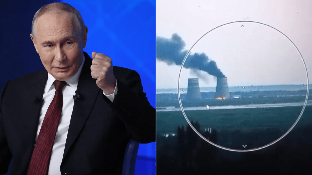 Vladimir Putin plots strike on Europe's biggest nuclear power plant