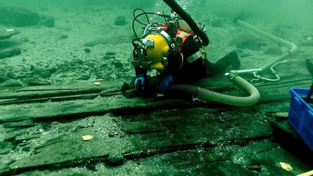 Divers shocked as colossal medieval 'super ship' emerges off North Sea coast