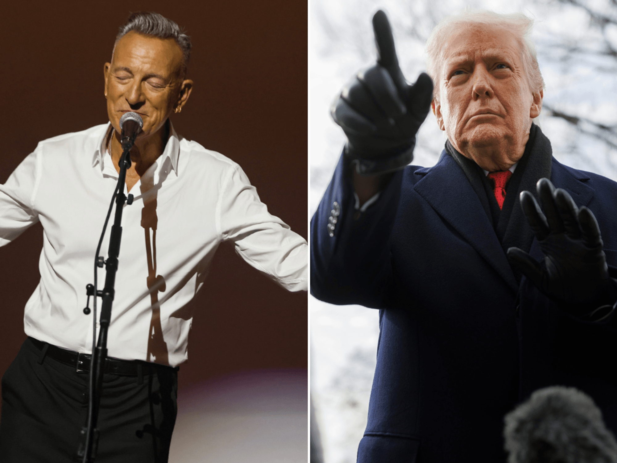 Bruce Springsteen halts live show as he unleashes furious Trump rant before dedicating song to IC...