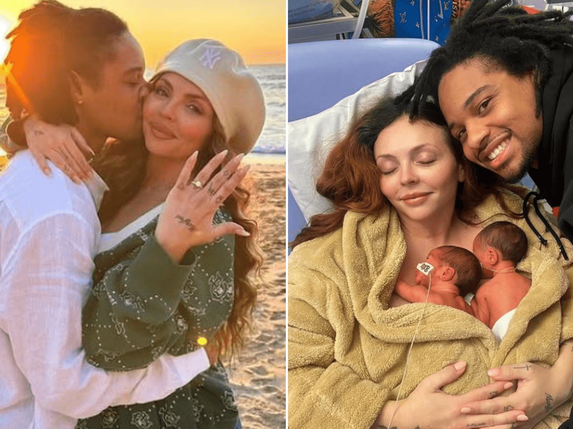 Jesy Nelson and fiancé Zion Foster 'split' just weeks after baby twins' devastating health diagnosis