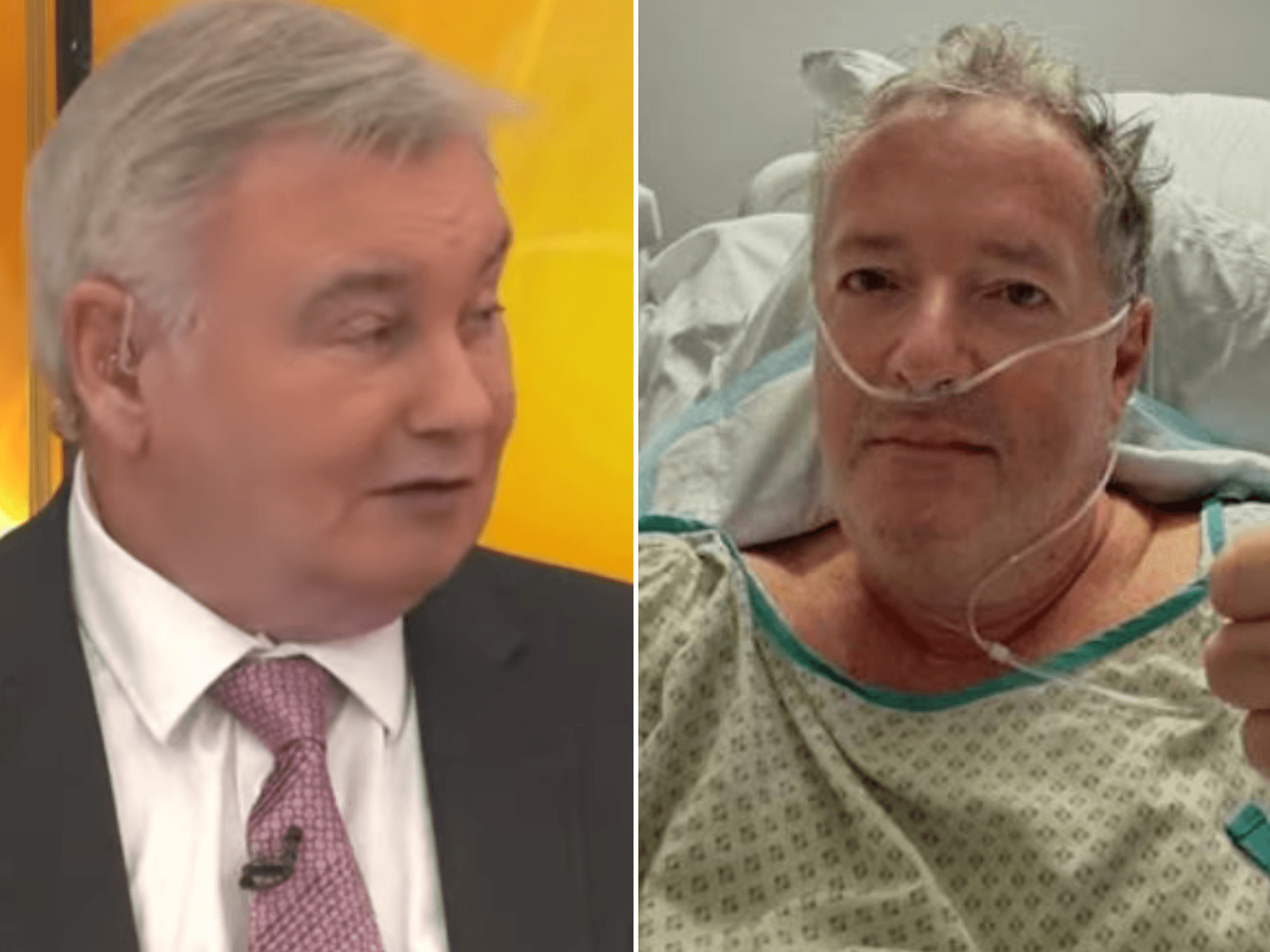 Eamonn Holmes reaches out with heartfelt message to Piers Morgan after broadcaster's emergency ho...