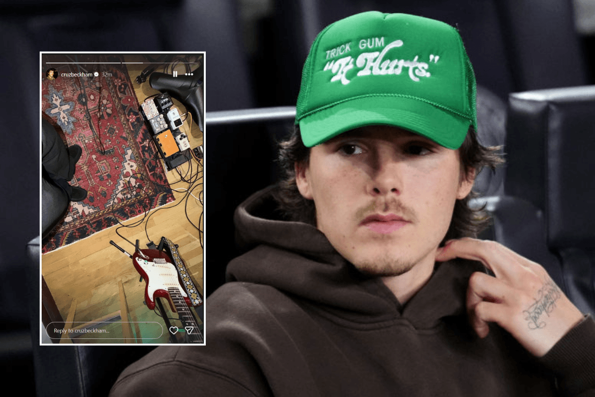 Cruz Beckham sends clear message as he breaks cover after Brooklyn statement