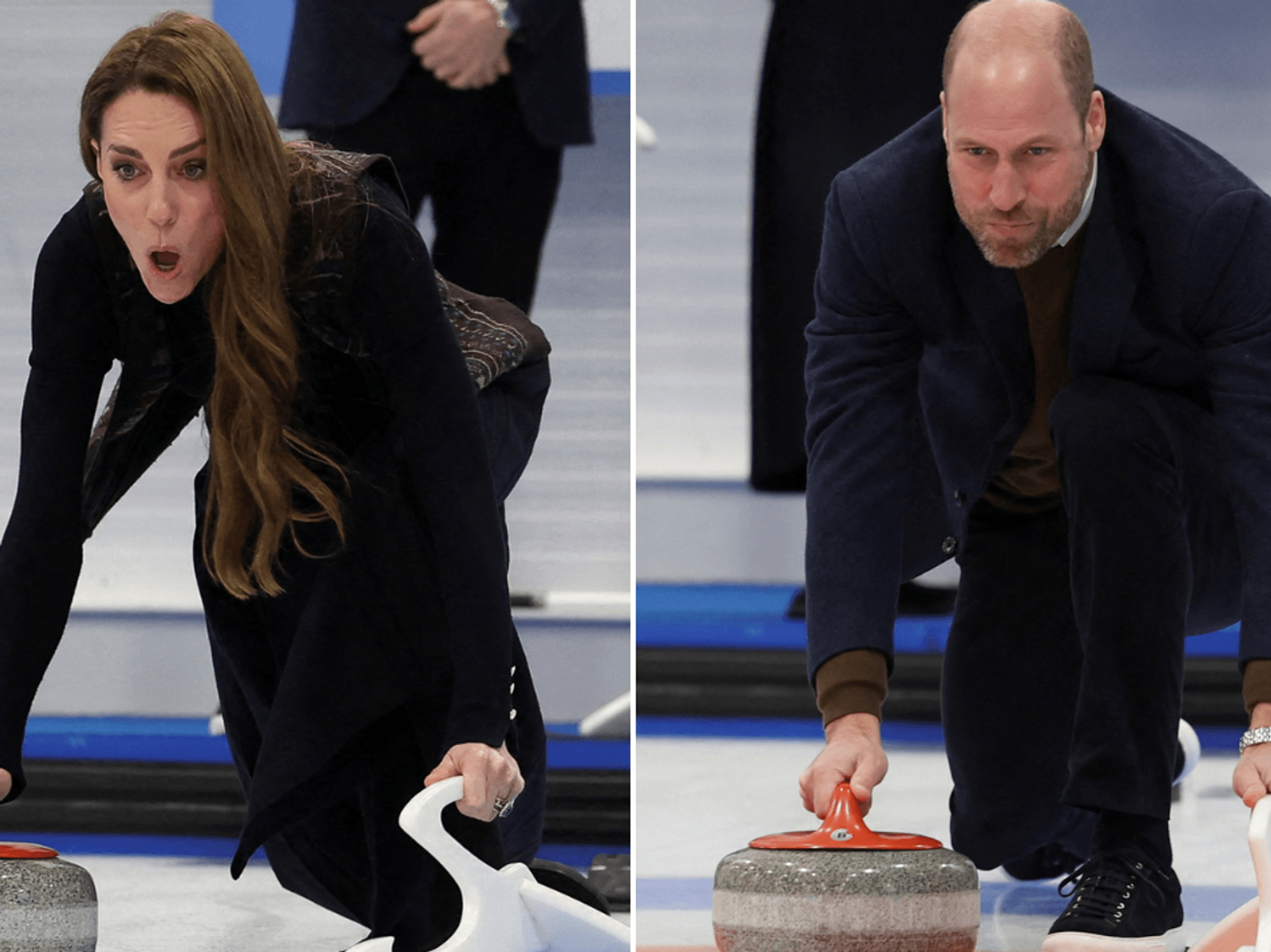 Princess Kate slips before outplaying Prince William in curling showdown amid Scotland visit
