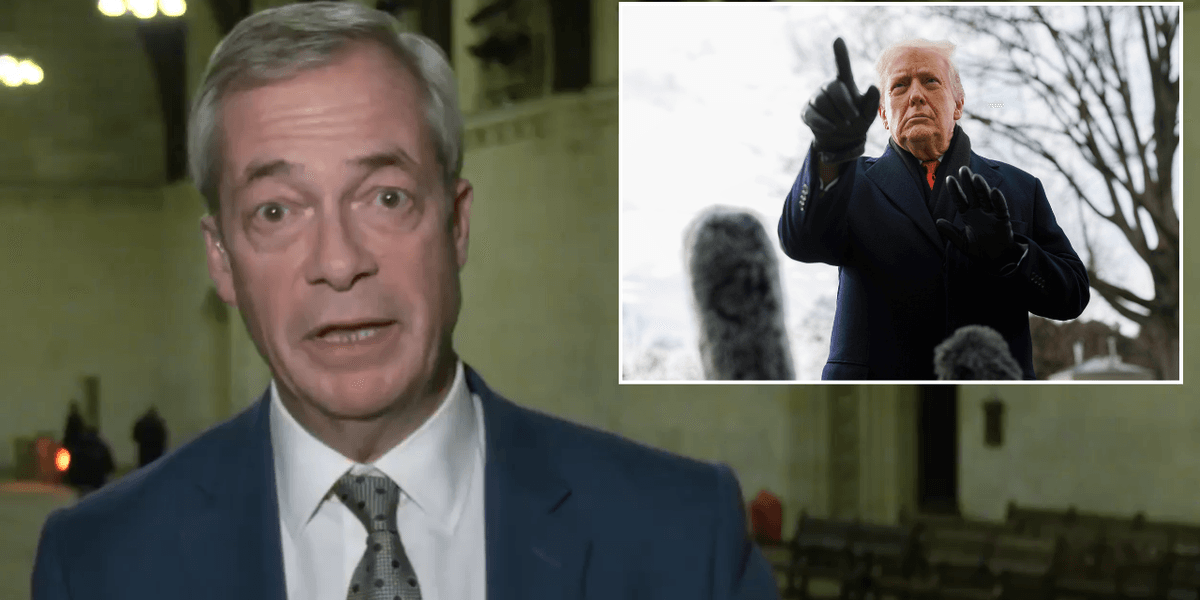 Nigel Farage praises GB News’s ‘very influential role’ in Donald Trump’s Chagos outburst as US President blasts ‘stupid’ deal: 'Should be proud of ourselves!' Nigel Farage praises GB News’s ‘very influential role’ in Donald Trump’s Chagos outburst as US President blasts ‘stupid’ deal: 'Should be proud of ourselves!'