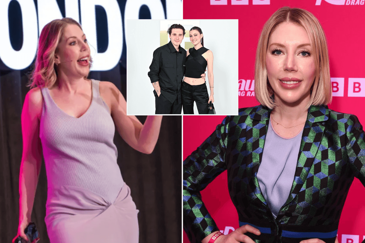 Katherine Ryan tears into Brooklyn Beckham as she brands him an 'ungrateful nepo baby' and backs David and Victoria