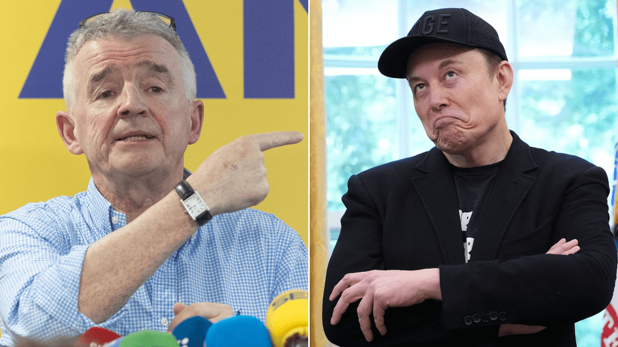 Ryanair brands Elon Musk 'idiot' in bizarre war of words after tycoon threatens to buy airline