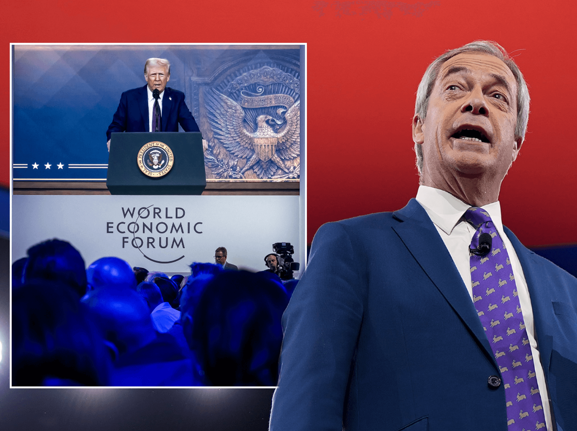 Politics LIVE: Nigel Farage to make urgent plea to Donald Trump as he faces down 'globalist agend...