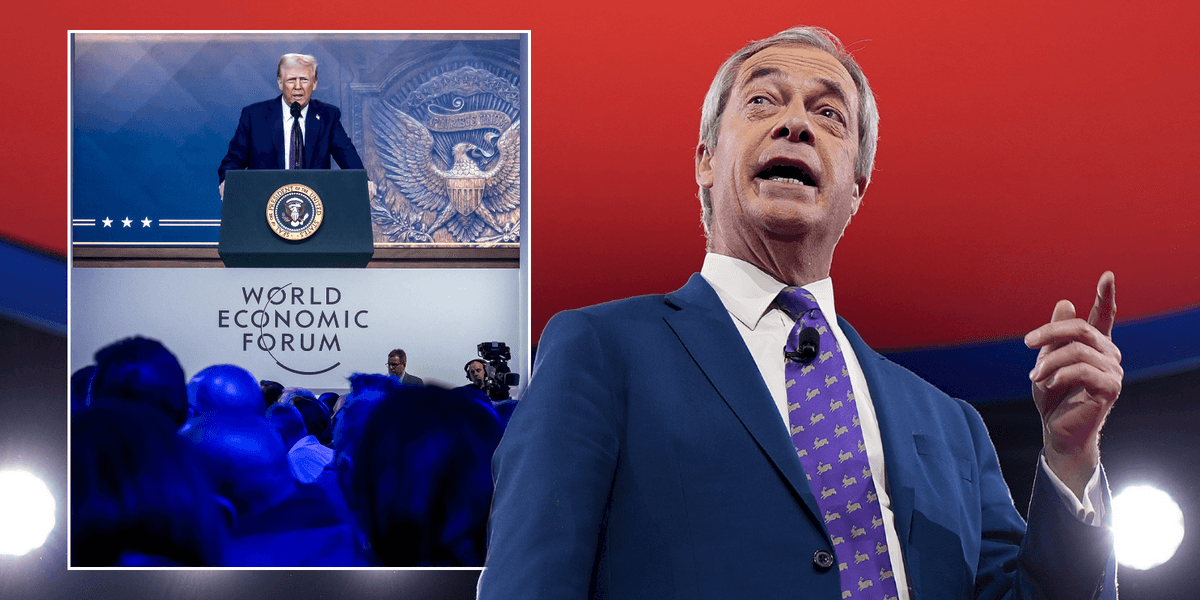 Nigel Farage to make urgent plea to Donald Trump as he faces down ‘globalist agenda’ in Davos Nigel Farage to make urgent plea to Donald Trump as he faces down ‘globalist agenda’ in Davos