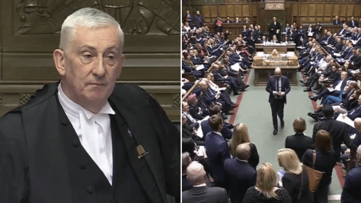 'I've had enough!' Lindsay Hoyle pauses PMQs to boot Tory MP out of Commons