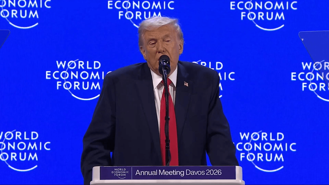 WATCH: Donald Trump jokes about Emmanuel Macron...