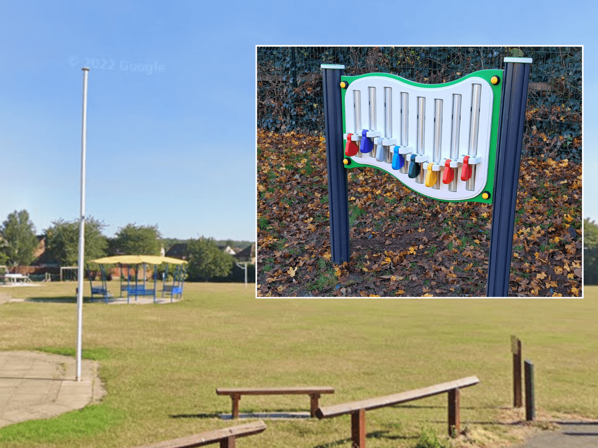 'Unbearable!' Village row erupts after neighbours moan over 'noisy' musical chimes in children's park