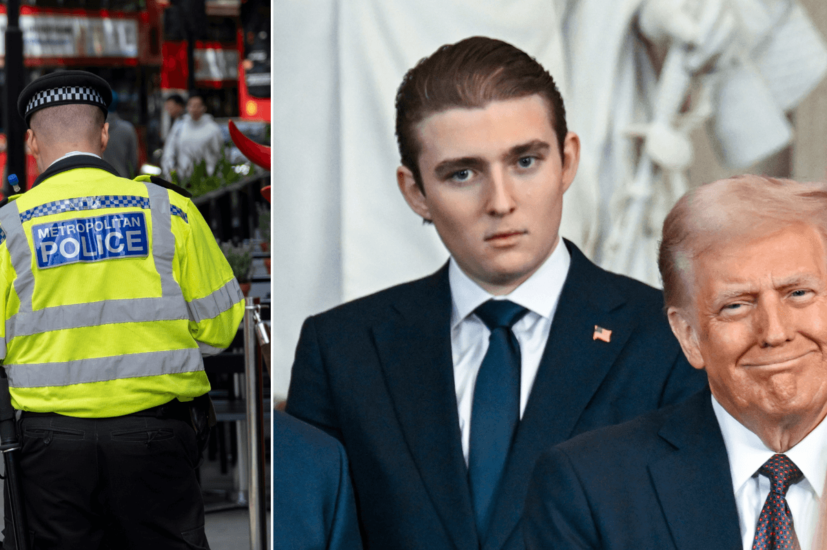 Barron Trump 'saved woman's life' by calling 999 as friend was 'attacked' in London