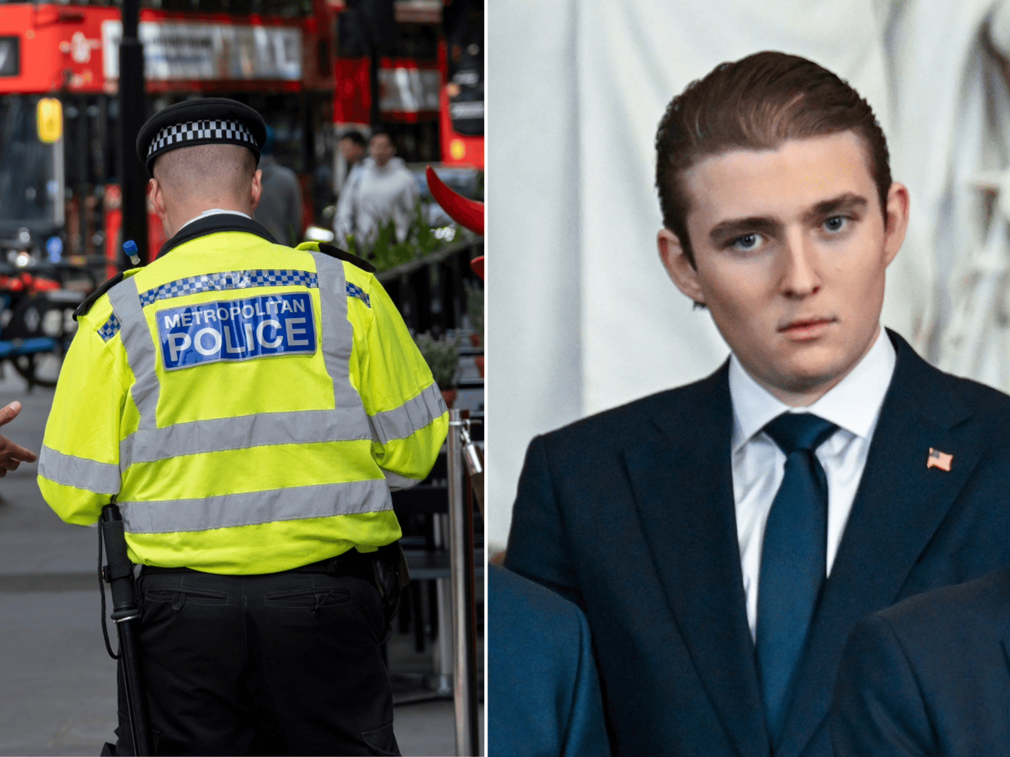 Barron Trump 'saved woman's life' by calling 999 as friend was 'attacked' in London