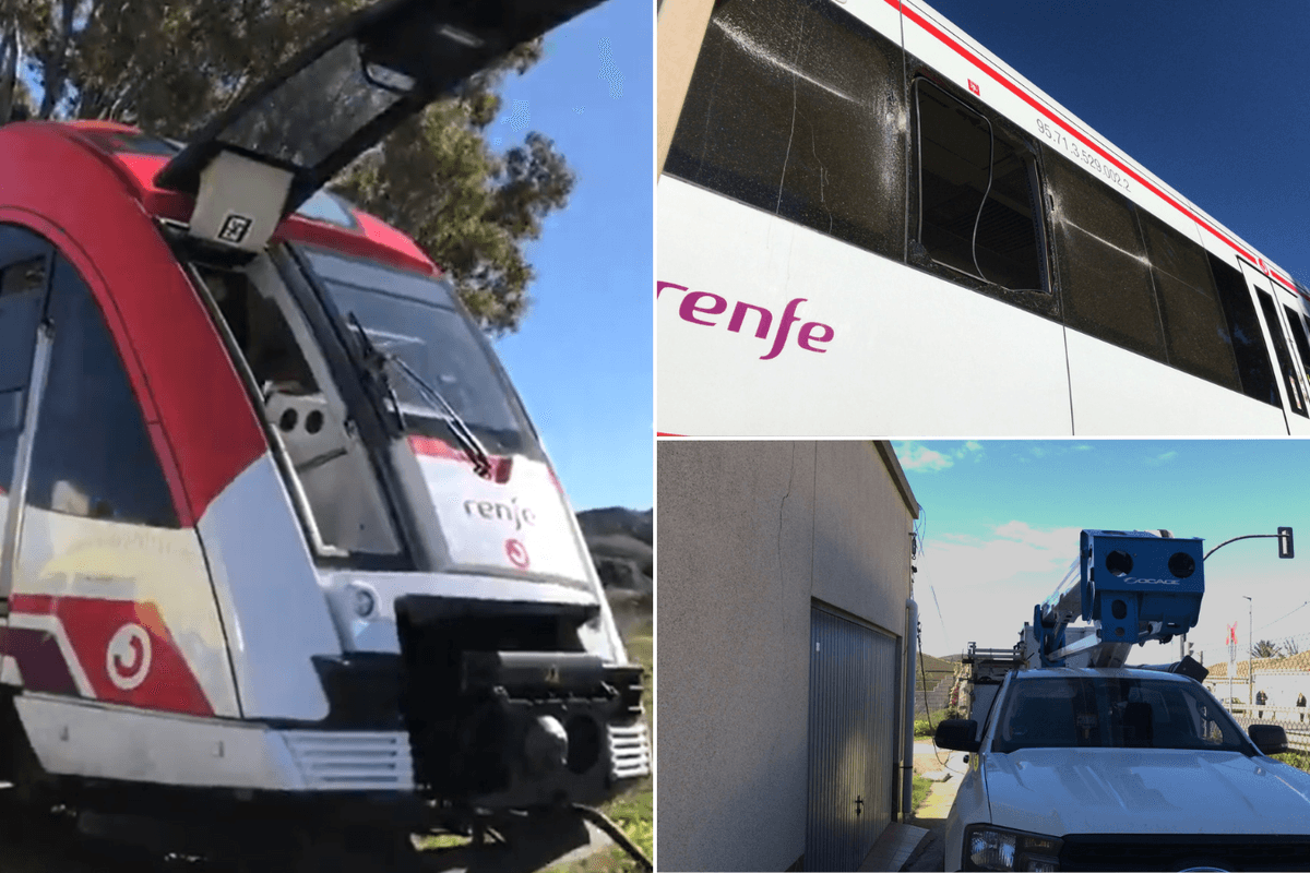 FOURTH train crash in Spain in just days as dozens left injured