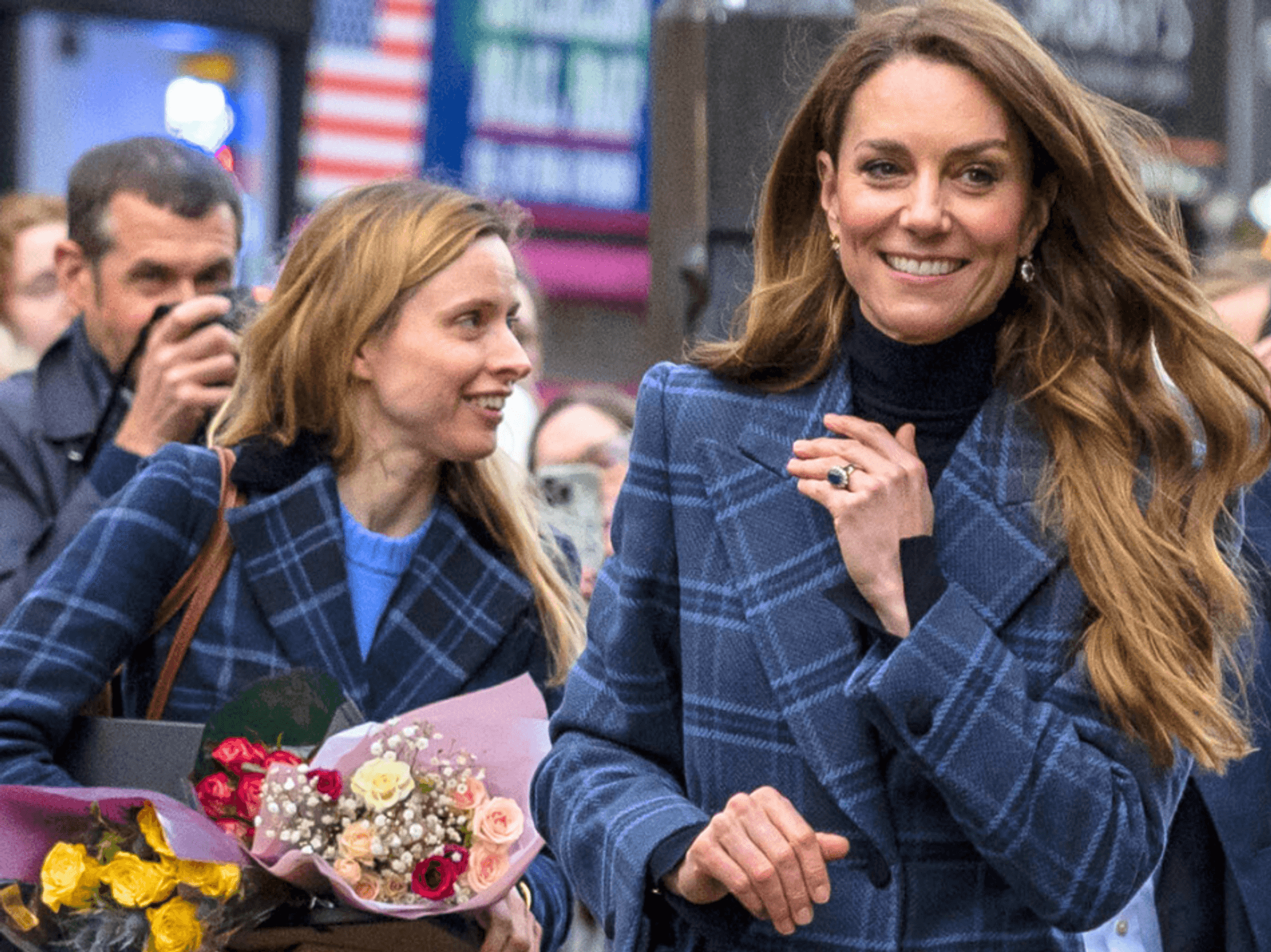 Princess Kate and her closest aide step out in striking matching look