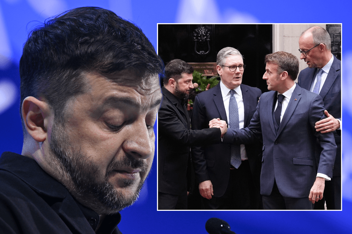 'Weak!' Volodymyr Zelensky rages at closest allies - and biggest backers - in scathing rant
