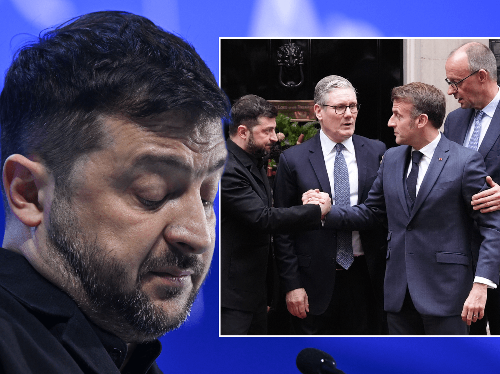 'Weak!' Volodymyr Zelensky rages at closest allies - and biggest backers - in scathing rant