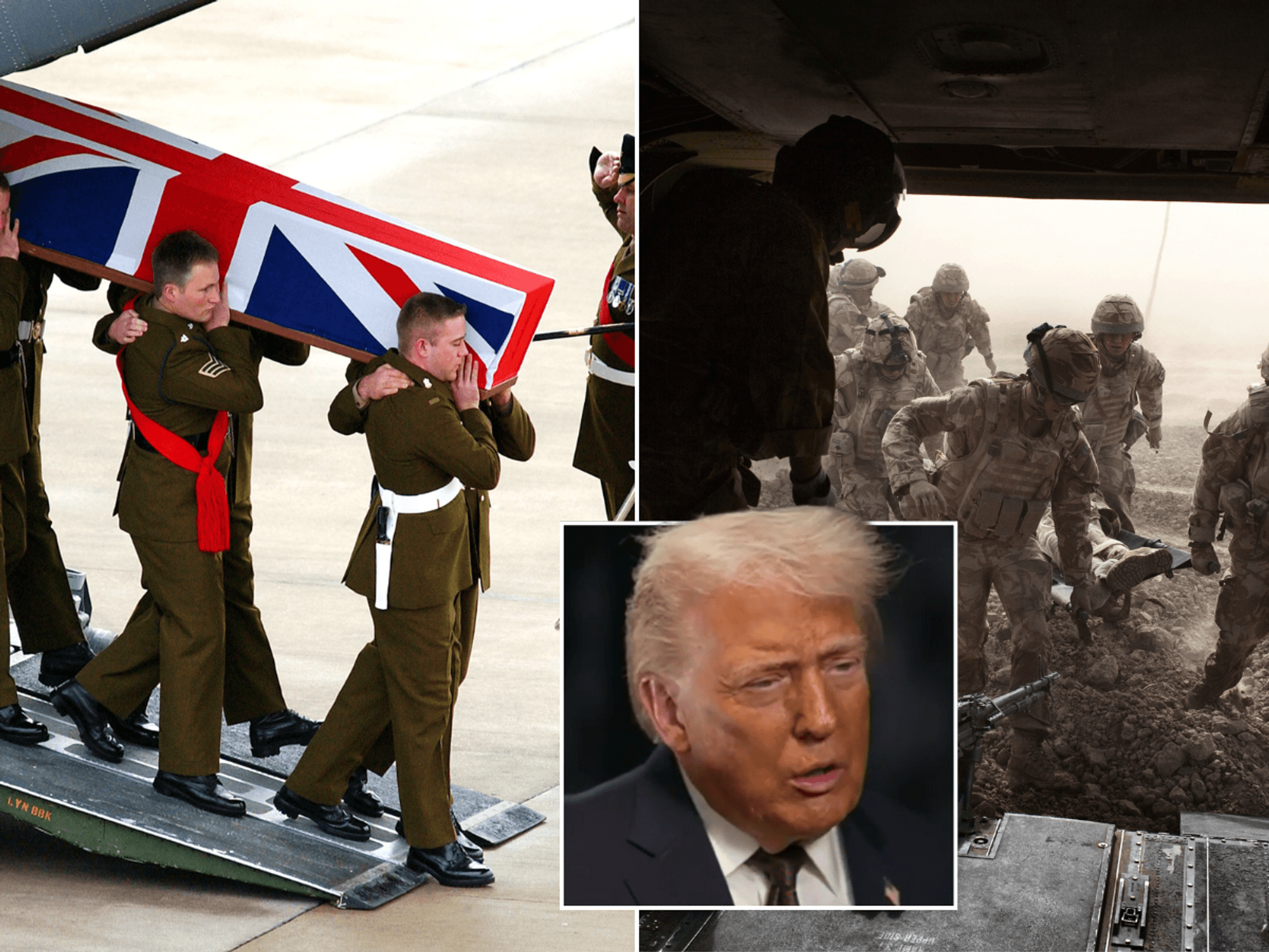British veterans left furious after Donald Trump claims Nato troops 'stayed off the front lines' ...