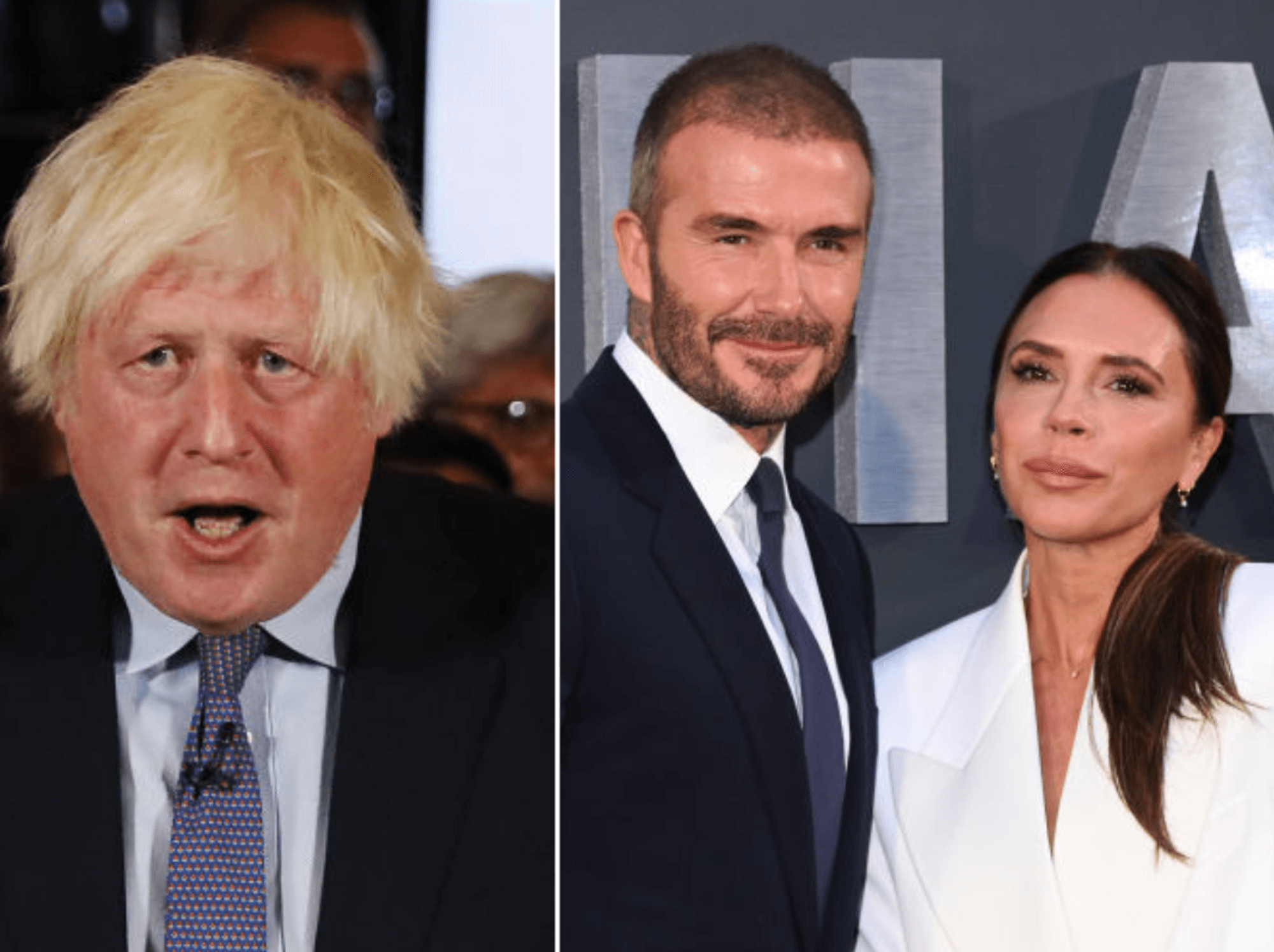 Boris Johnson drops Beckham family bombshell as he wades into feud and sides with David and Victoria
