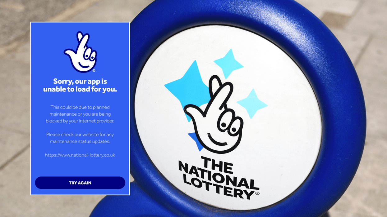 National Lottery app shuts down for players while millions of pounds still up for grabs