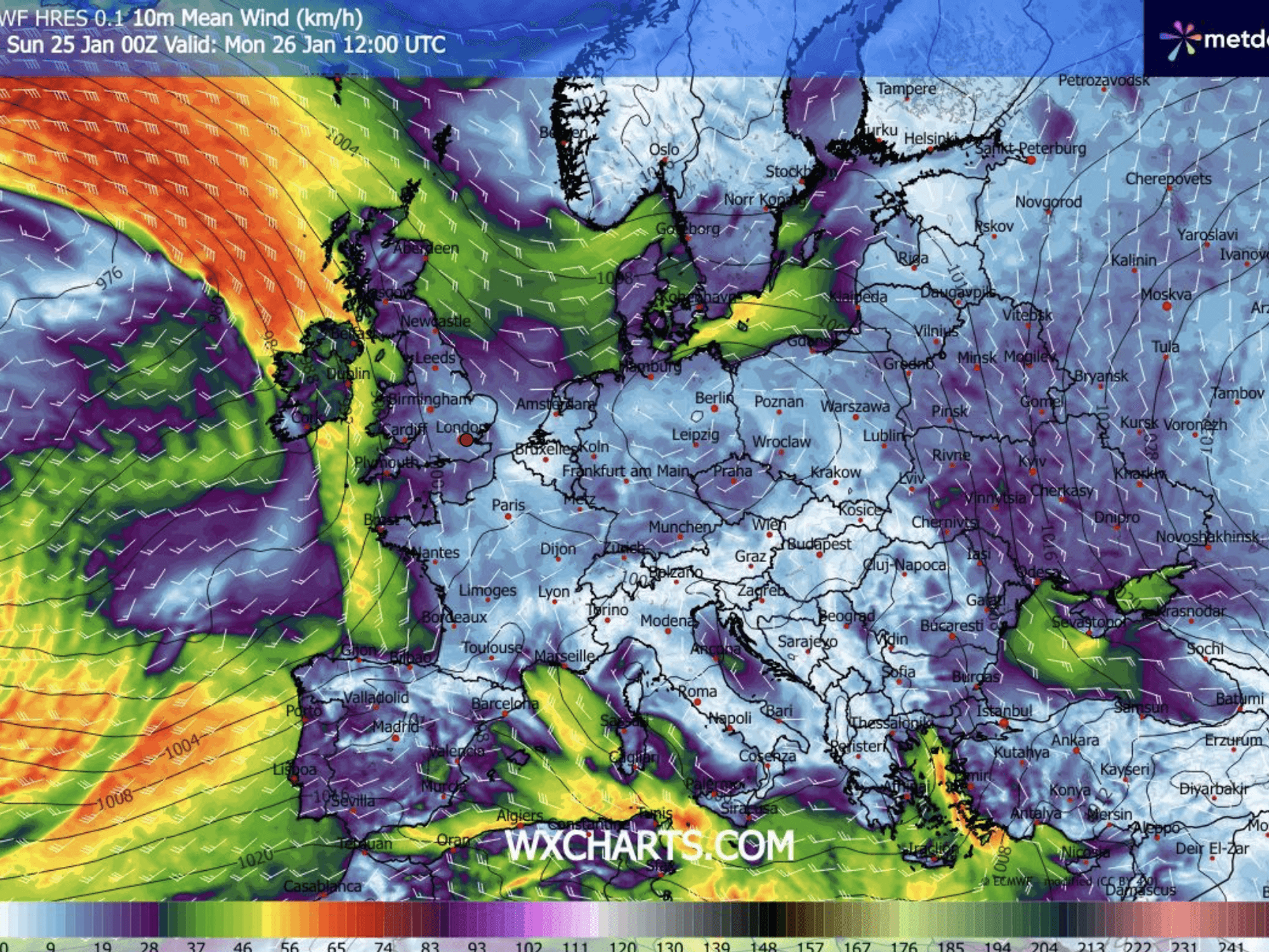 UK weather: Britain to be bashed by torrential snow and rain as powerful cyclonic systems barrel in