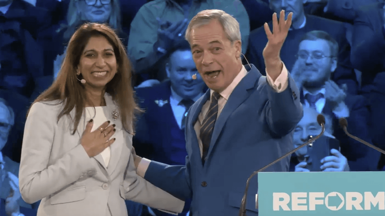 Politics LIVE: Nigel Farage unveils Suella Braverman as new Reform UK defector