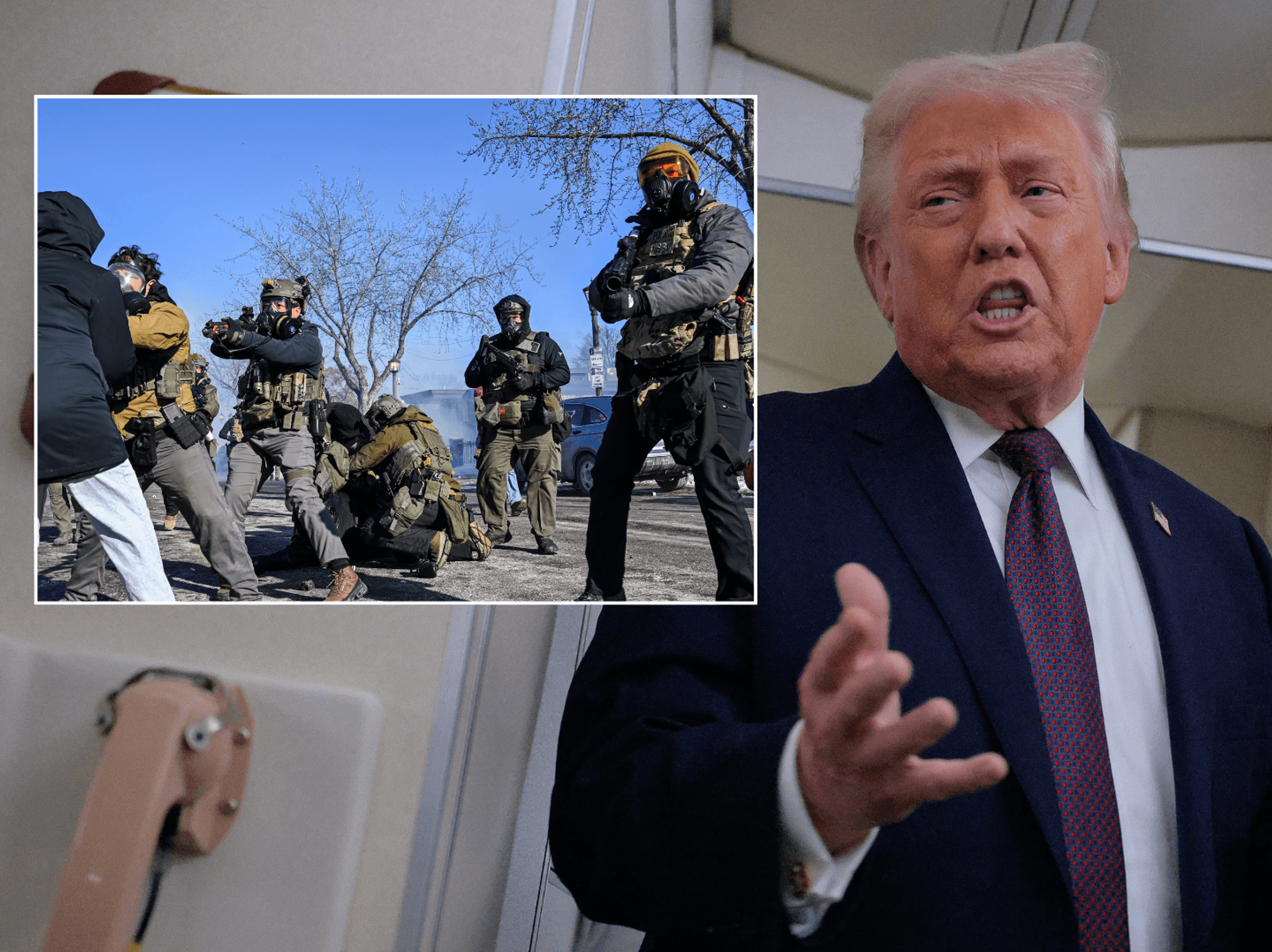 Donald Trump says Ice agents will leave Minneapolis as he appoints new chief