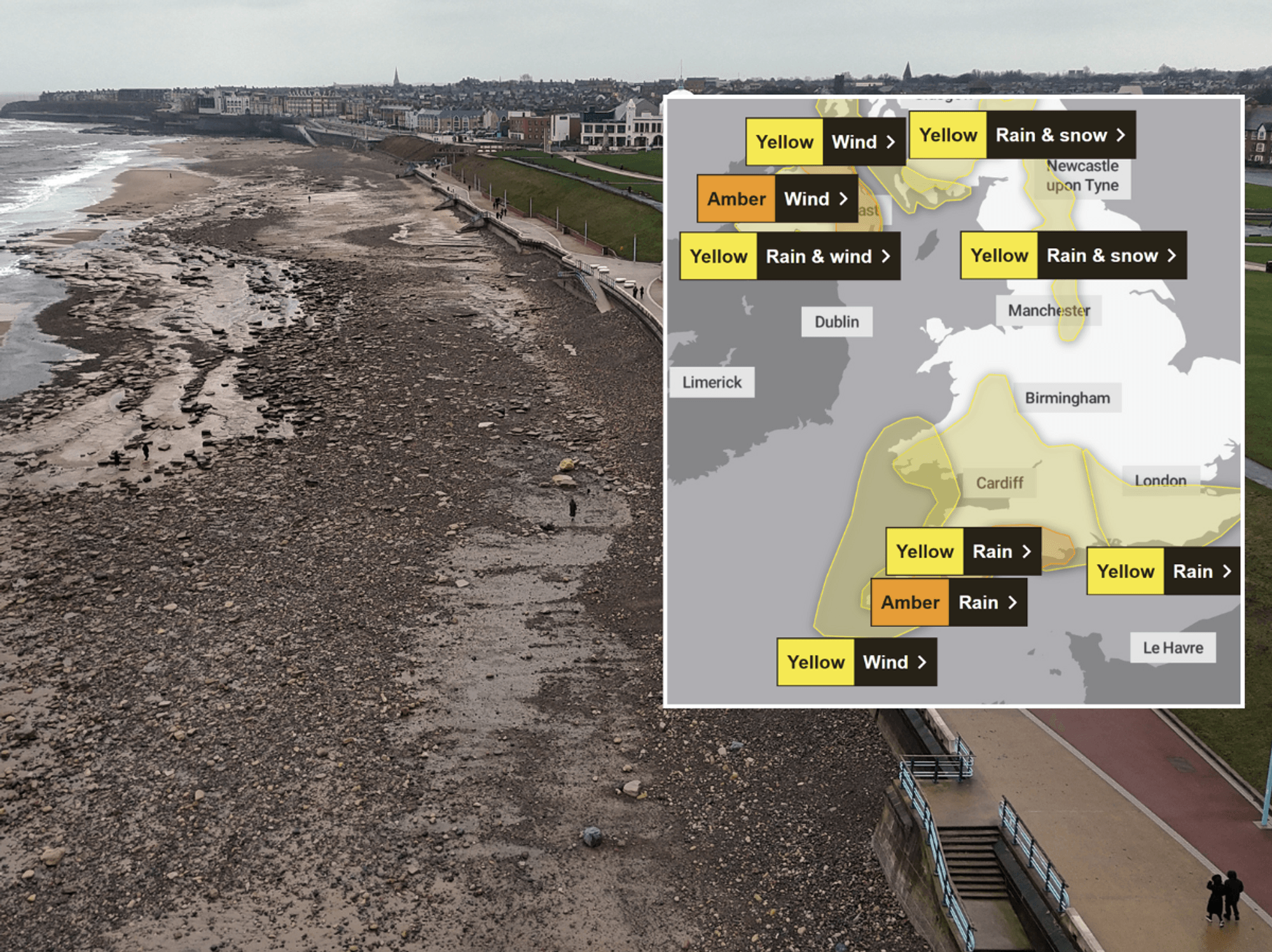 Storm Chandra: Travel chaos engulfs Britain with over 300 flood alerts issued amid amber weather warning
