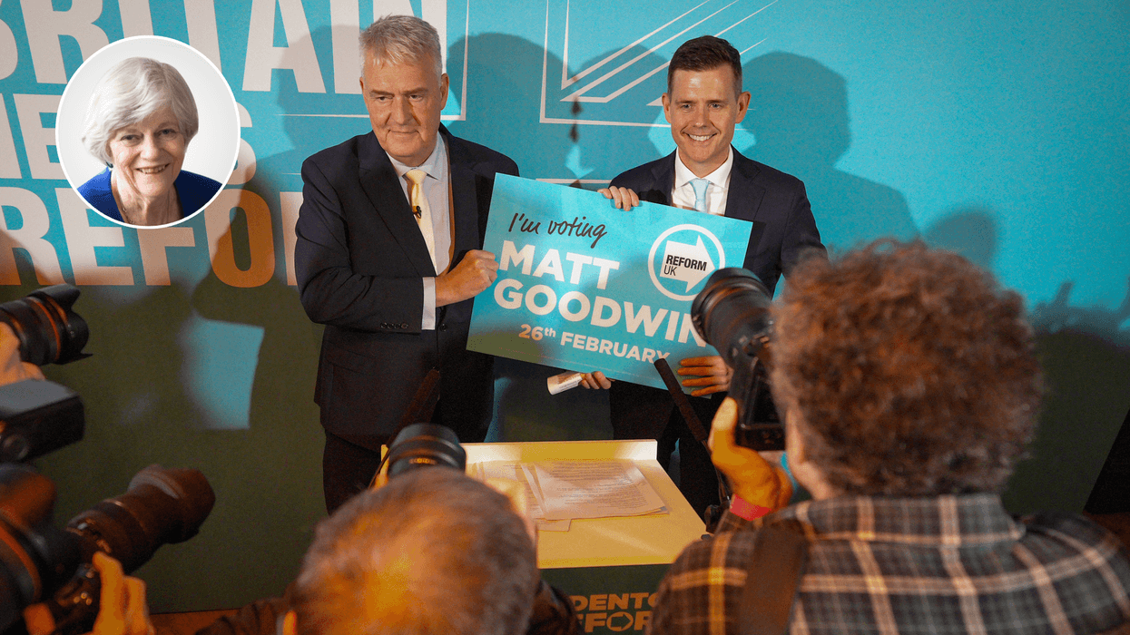 Matt Goodwin's unveiling as a Reform candidate is a stroke of genius. This is why - Ann Widdecombe