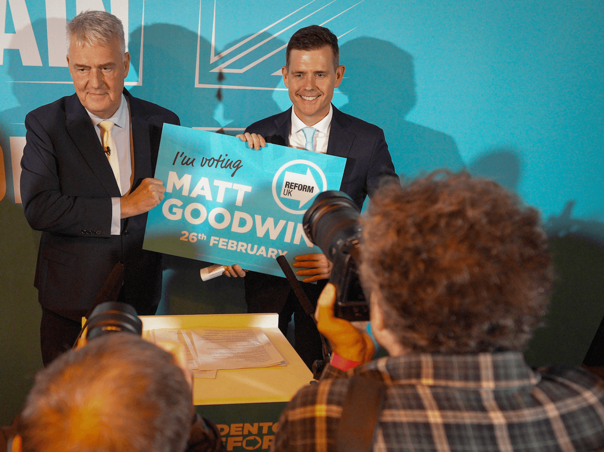 Matt Goodwin's unveiling as a Reform candidate is a stroke of genius. This is why - Ann Widdecombe