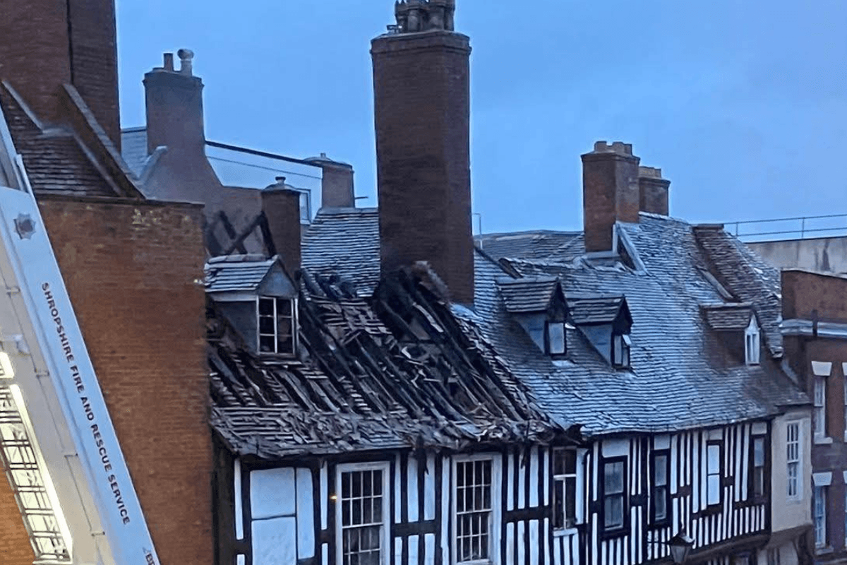 Pensioner dies after huge fire rips through flat in critical incident