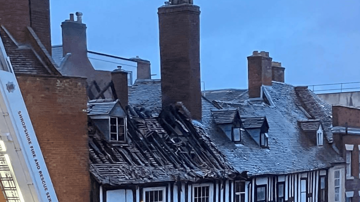 Pensioner dies after huge fire rips through flat in critical incident