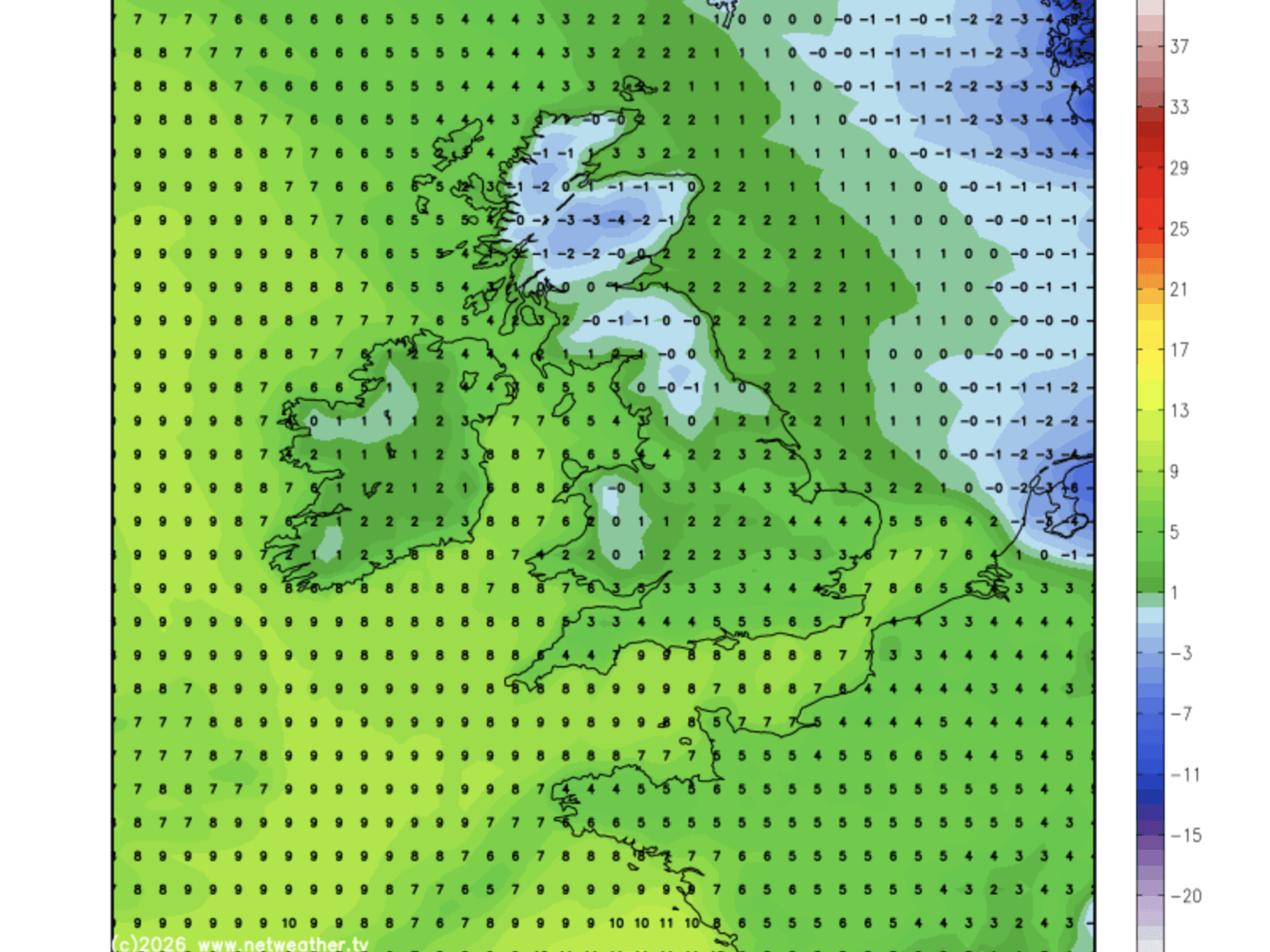 UK weather: Parts of Britain brace for heavy snow as temperatures set to plummet to below freezing