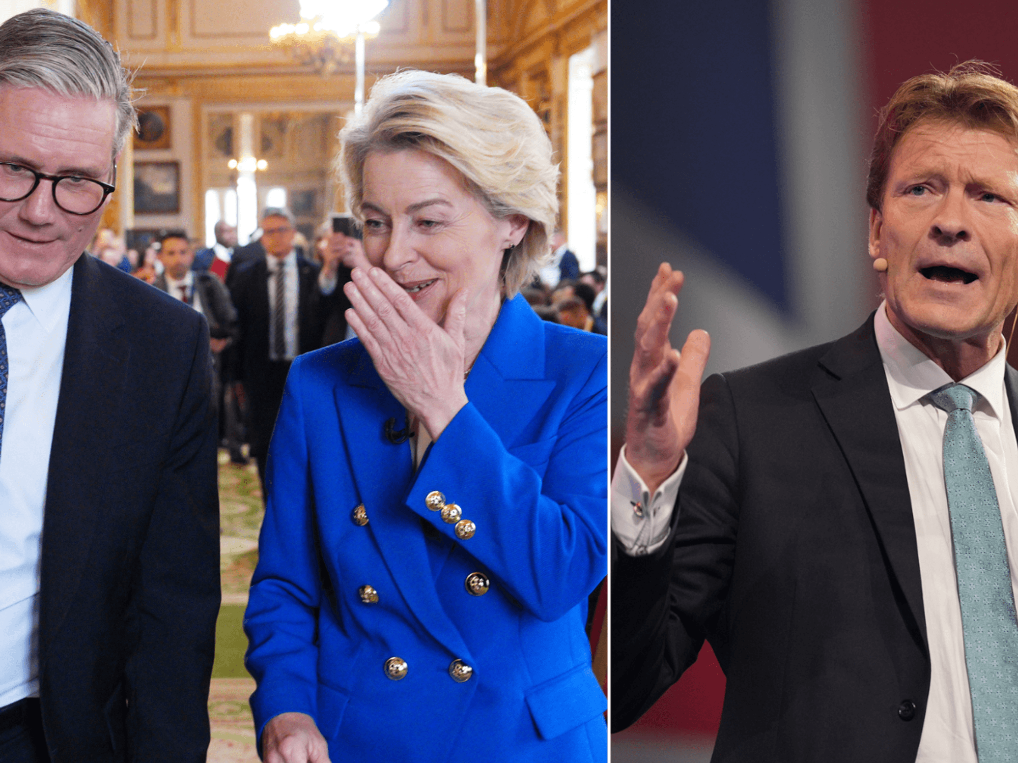 EXCLUSIVE: Keir Starmer in 'ongoing' talks with EU over net zero double tax as Richard Tice hits ...