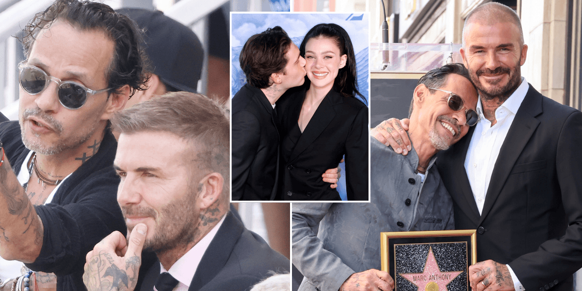 David Beckham sends public message of support to Marc Anthony after musician caught up in Brooklyn Beckham wedding row David Beckham sends public message of support to Marc Anthony after musician caught up in Brooklyn Beckham wedding row
