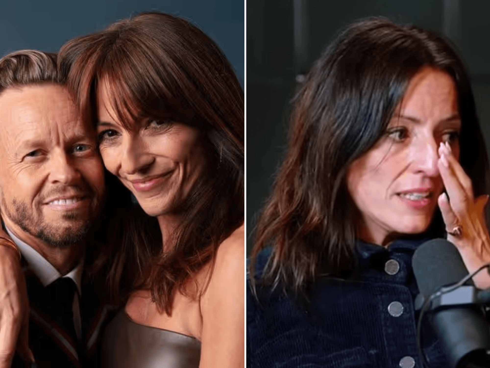 Davina McCall breaks down as husband Michael Douglas pays tribute to star after health battles: '...