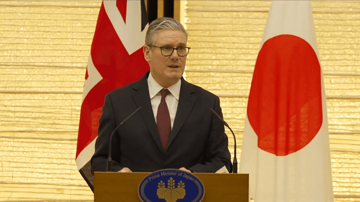 Keir Starmer touches down in Japan as PM urges 'strength and unity' amid global turmoil