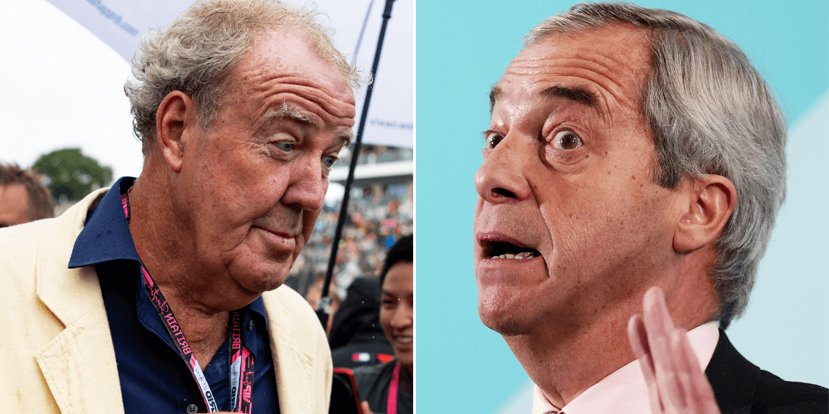 Jeremy Clarkson fumes Nigel Farage will ‘solve NOTHING’ in savage Reform UK attack: ‘Voters will be DISAPPOINTED!’ Jeremy Clarkson fumes Nigel Farage will ‘solve NOTHING’ in savage Reform UK attack: ‘Voters will be DISAPPOINTED!’