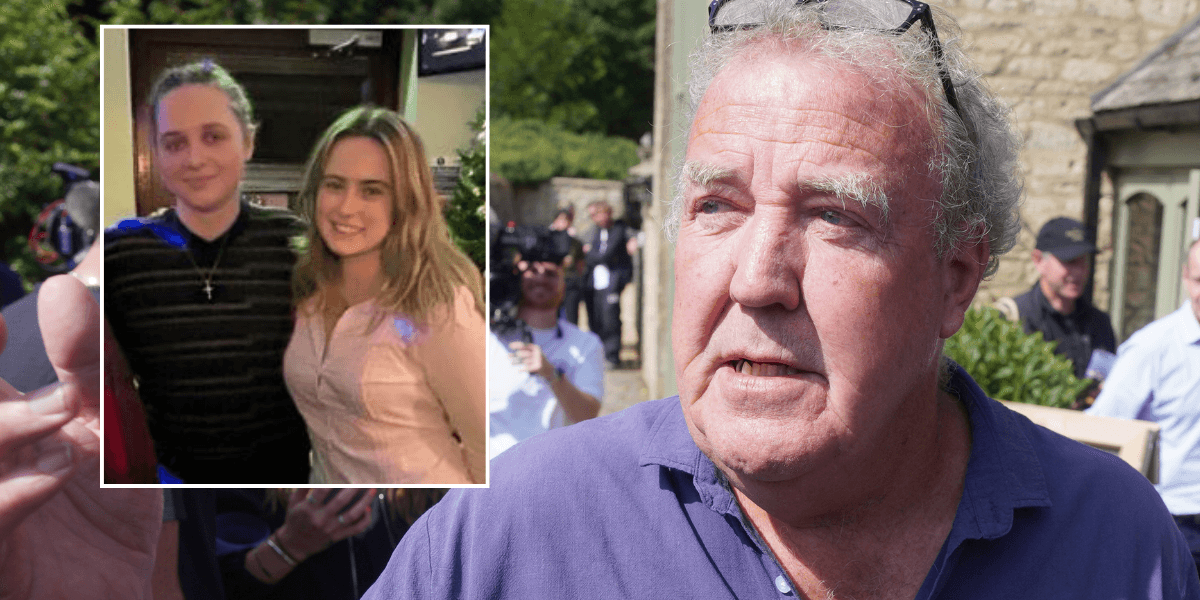 Jeremy Clarkson blasts London pub for ban of student Thea Sewell over trans views as Clarkson’s Farm star urges ‘let her in!’ Jeremy Clarkson blasts London pub for ban of student Thea Sewell over trans views as Clarkson’s Farm star urges ‘let her in!’
