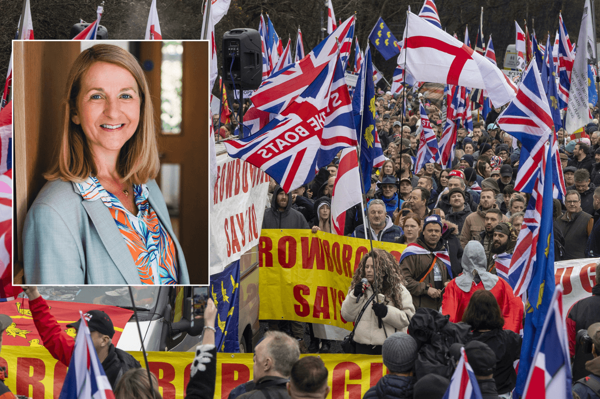 Police and crime commissioner storms out of hearing after being censured for joining anti-migrant protests in Crowborough